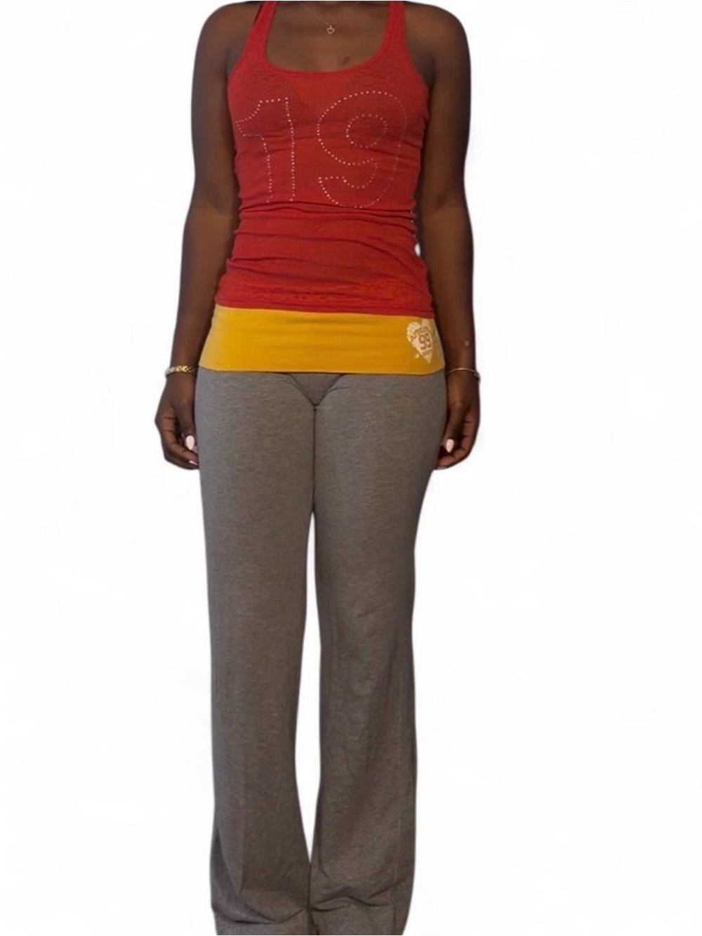 SO Gray Wide-Leg Lounge Leggings